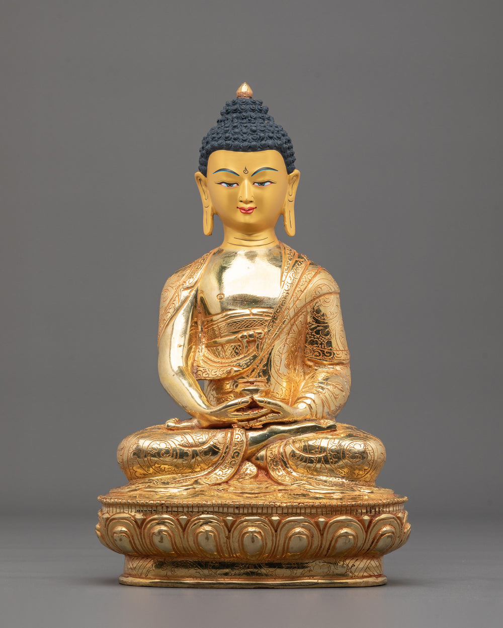 24" Full Gold Amitabha Statue